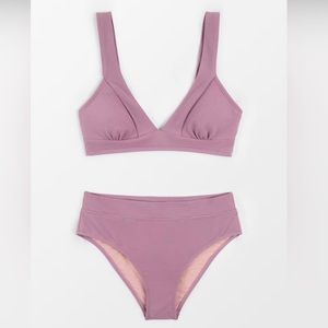 Cupshe Lavender Bikini Set